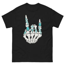 Load image into Gallery viewer, TBO Turquoise Cowgirl Skeleton Rock Tee