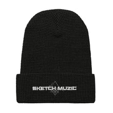 Load image into Gallery viewer, Sketch Muzic Waffle Beanie