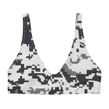 Load image into Gallery viewer, TBO Limited Edition Digital Snow Camo Bralette V1