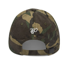 Load image into Gallery viewer, TBO Limited Edition Distressed Camo Dad Hat