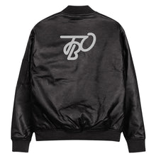 Load image into Gallery viewer, Team Blackout Official Tour Leather Bomber Jacket