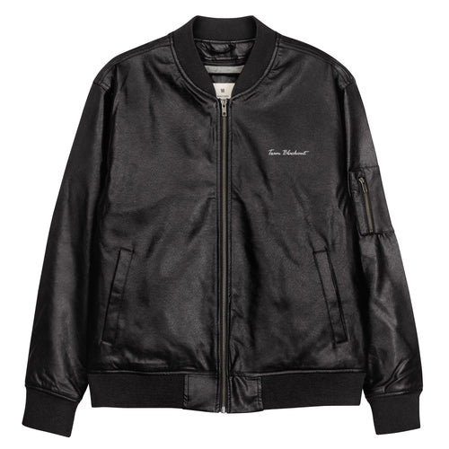 Team Blackout Official Tour Leather Bomber Jacket
