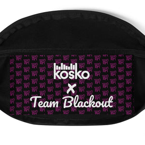 Team Blackout x Kosko Limited Edition Pink Galaxy Drip Cross-Body