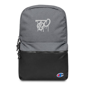 Team Blackout Embroidered Champion Backpack Collab