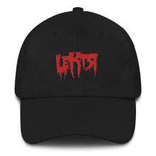 Load image into Gallery viewer, TBO x LEKTR Blood Clout Dad Hat