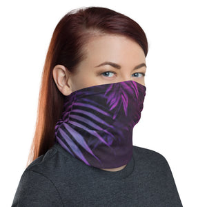 TBO Limited Edition Purple Holographic Neck Gaiter Face Mask Shield