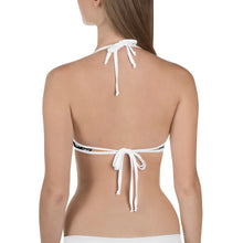 Load image into Gallery viewer, Team Blackout TBO Drip Bikini Top (White or Black Piping)