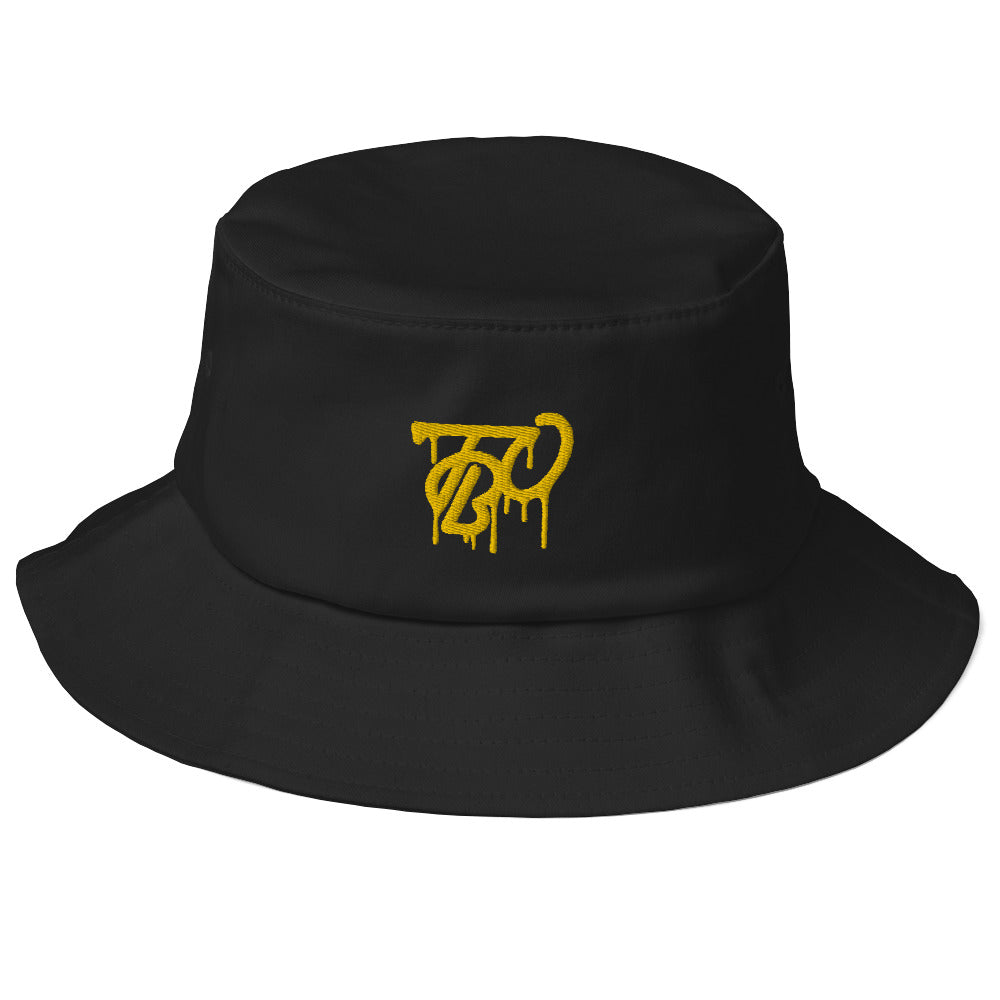 TBO Limited Edition Knight-Life Black & Gold Old School Bucket Hat