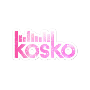 Kosko Pink Galaxy Stickers