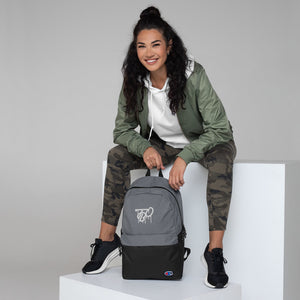 Team Blackout Embroidered Champion Backpack Collab