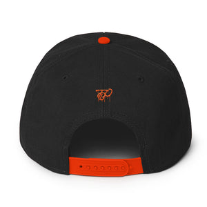 TBO x Terrible Timber Snapback Hat (Black or Black/Orange)