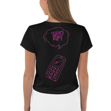 Load image into Gallery viewer, NEON DREAMS 2020 Talk Of The Town Crop Tee