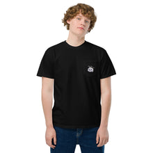 Load image into Gallery viewer, Team Blackout Kitty Antidepressants Pocket Tee