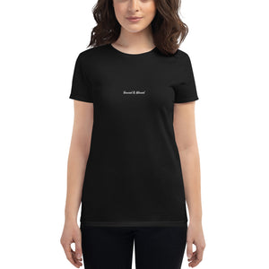 TBO Women's Vaxxed & Waxed Embroidered T-shirt
